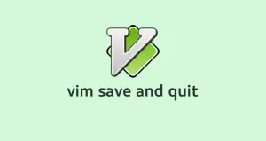 How to save a file and exit in Vim/Vi