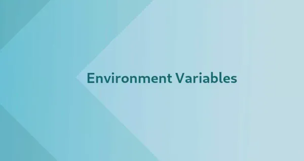 Linux setting and listing environment variables