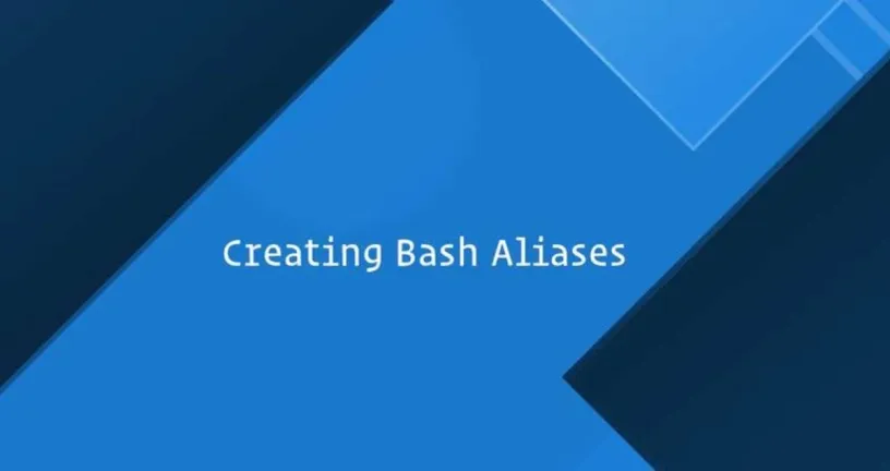 How to create a Bash alias